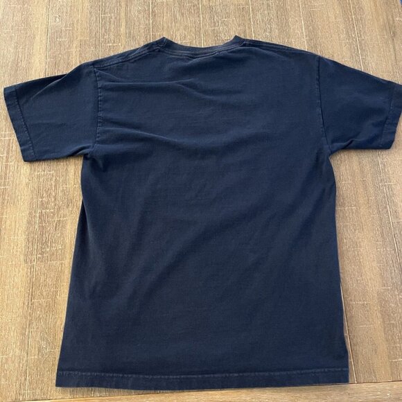 Vtg Walt Disney World Since 1971 Mickey Mouse T Shirt Blue Medium Short Sleeve - Picture 5 of 6